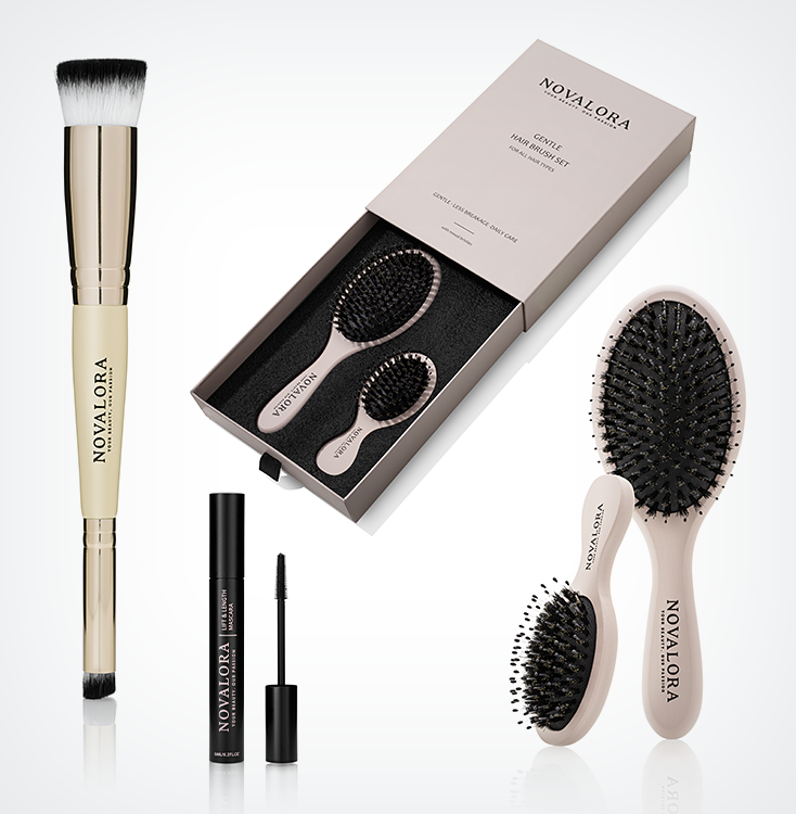 Packshots voor Novalora Cosmetics