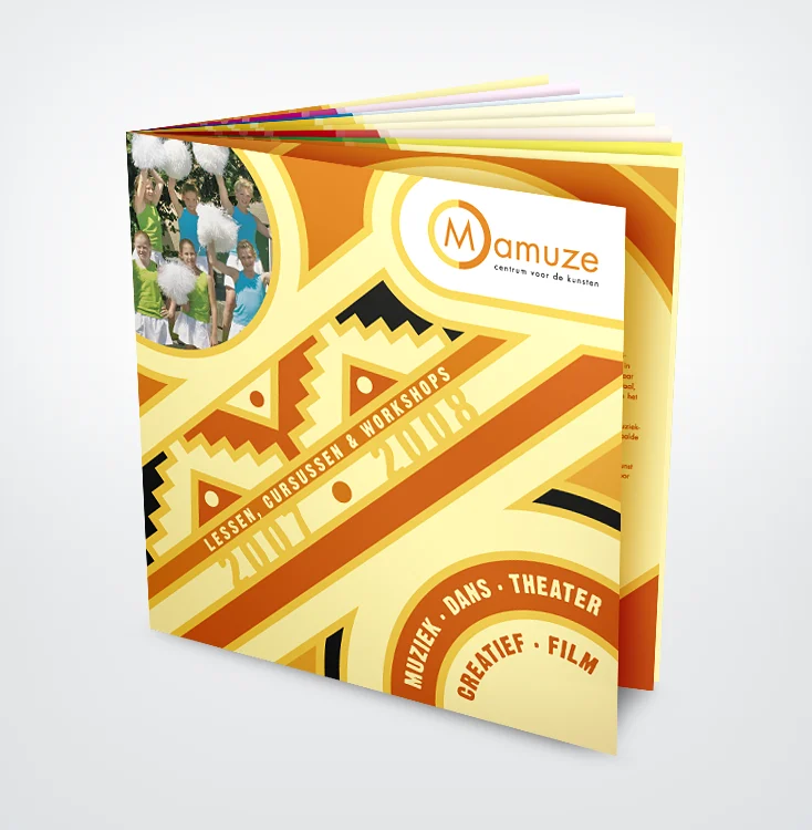 Cursusboekje voor Mamuze, centrum voor de Kunsten